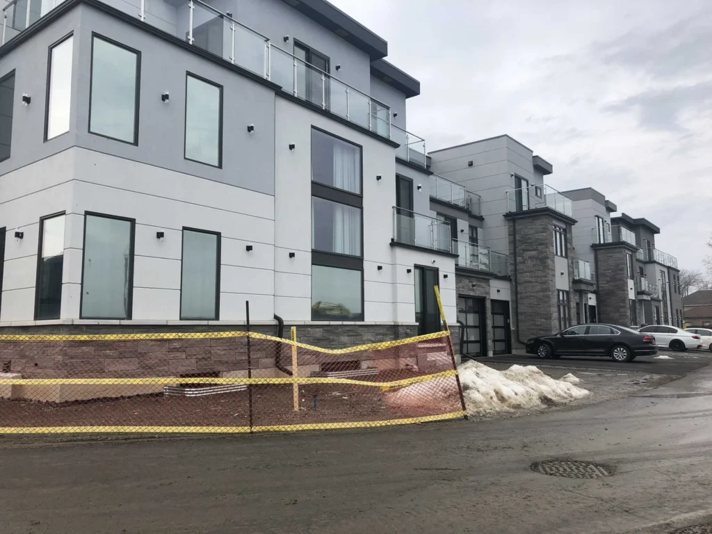 Stucco Render On Exterior Wall Surface