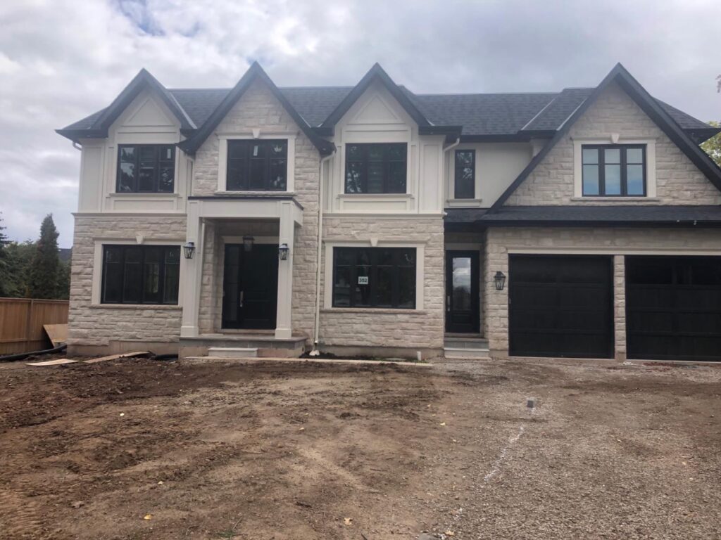 EIFS And Stucco Wall Finish On Exterior