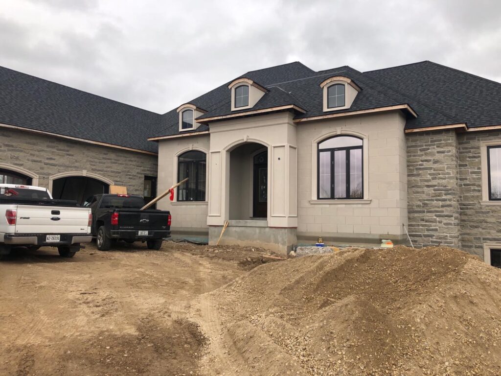 EIFS Exterior Wall System On Building