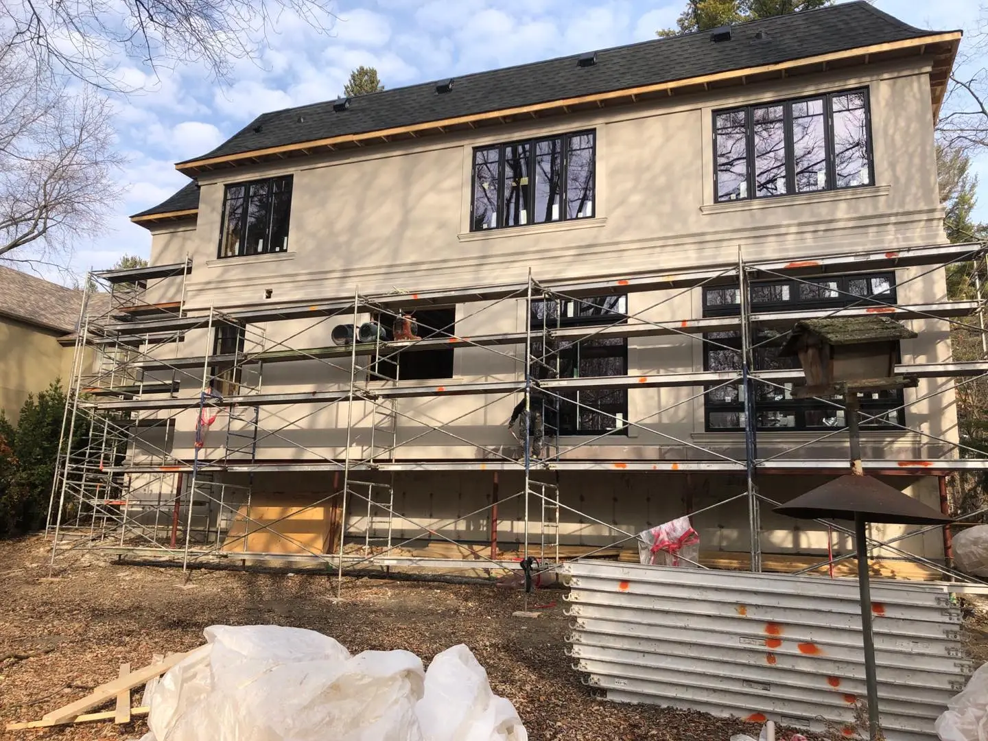 Modern EIFS Installation in Toronto