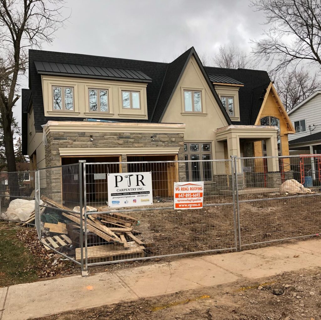 Residential Exterior Wall With Stucco
