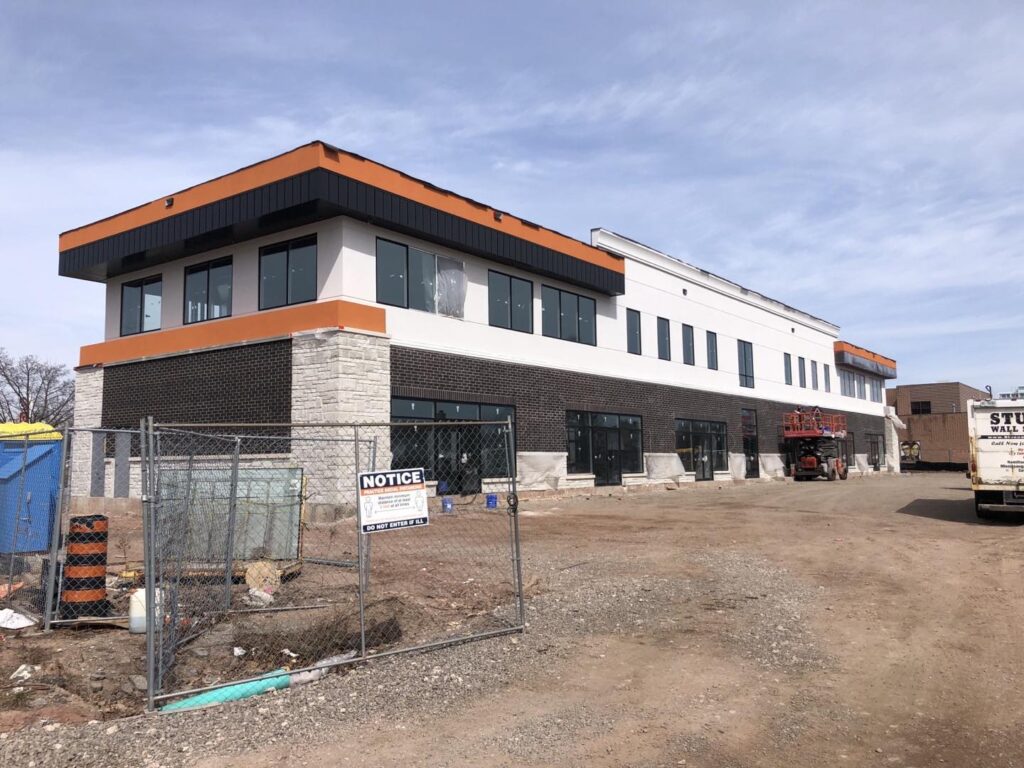 EIFS And Stucco Wall Finish On Exterior