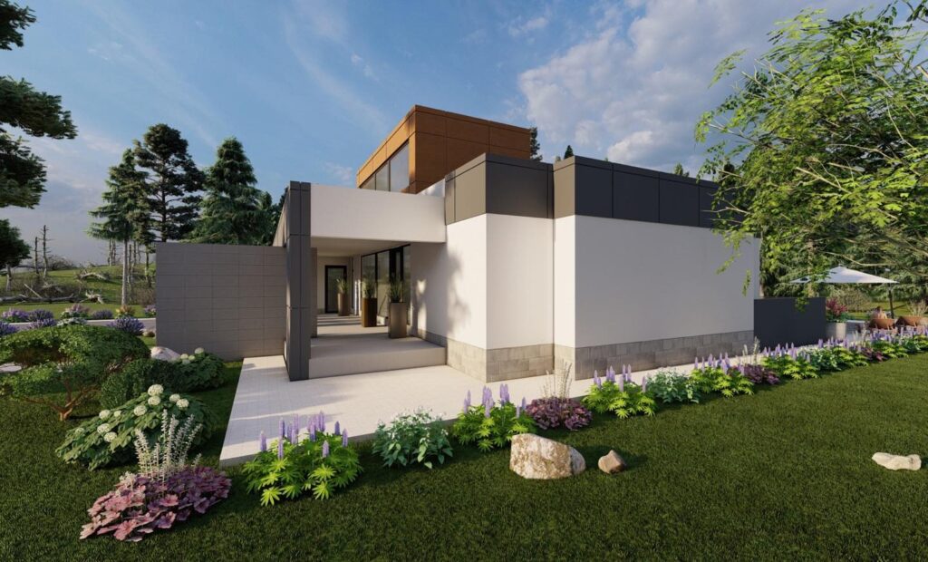 EIFS Exterior Wall Surface On Building