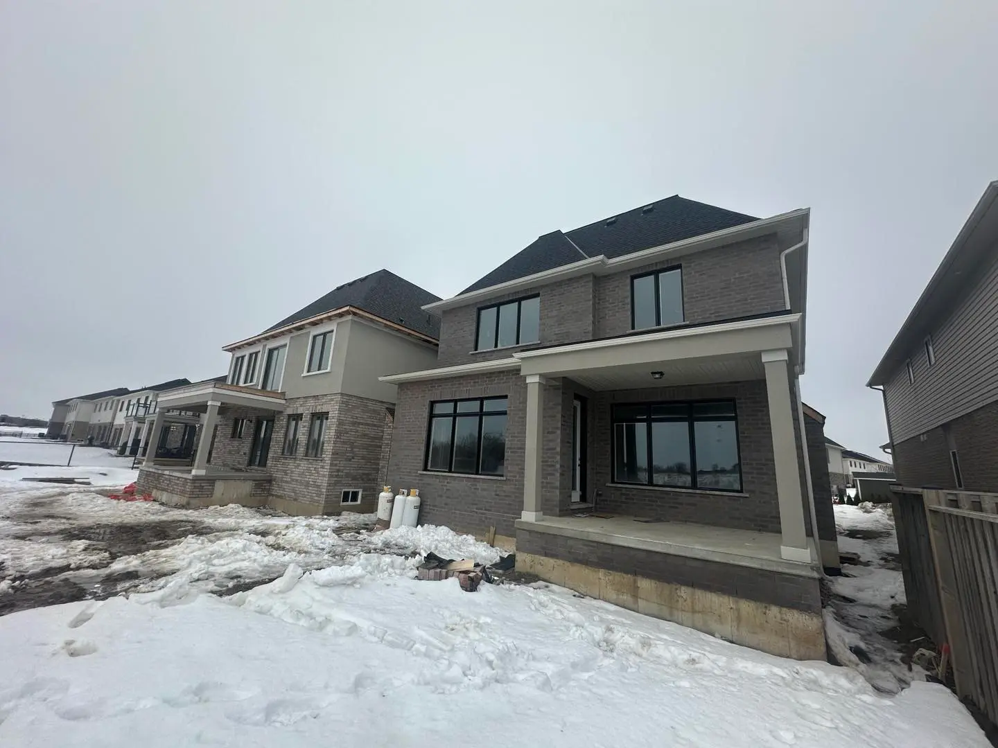 Stucco Painting in Mississauga — Stucco Wall Systems project photo
